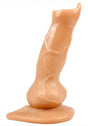 Dildo Hund Schwanz 12 x 4cm Fleisch