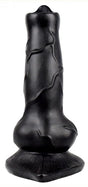 Dildo Hund Schwanz 12 x 4cm Schwarz