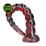 Anal-Schlange Infernal Tentacle Demon aus Silikon Schwarz-Rot 35 x Ø 5 cm – Ansicht 2