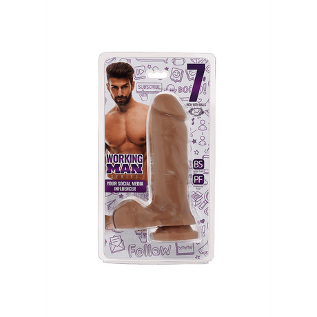 Dildo Influencer Braun 15,9 x Ø 6,4 cm – Ansicht 2
