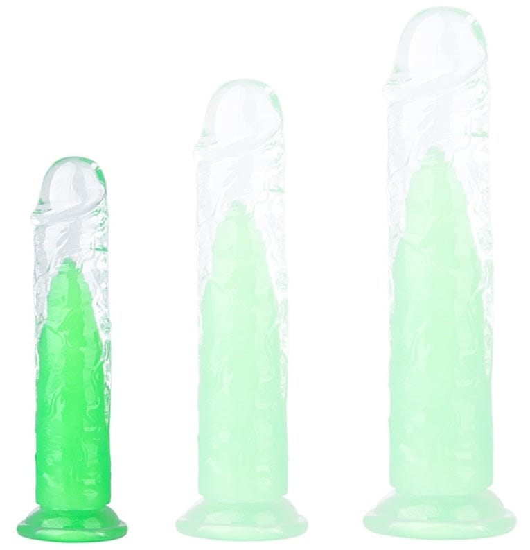 Dildo Jelli Grün 17 x 3,3 cm