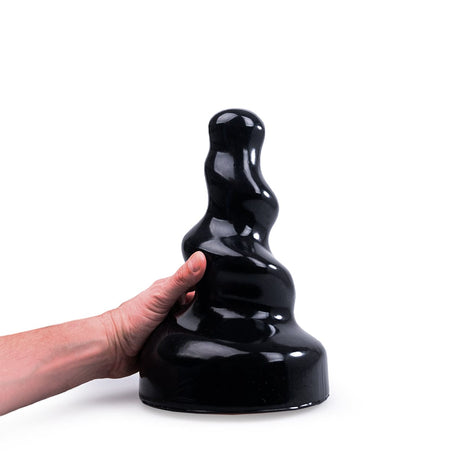 Dildo Kurv Schwarz 28 x 10 cm