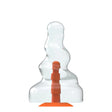 Dildo Kurv Transparent 28 x 10 cm