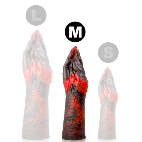 Dildo Lilith Böser Dämon M 19,5 x 5 cm