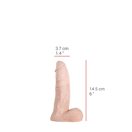 Dildo Lustmacher natur 14,5 x 3,7 cm
