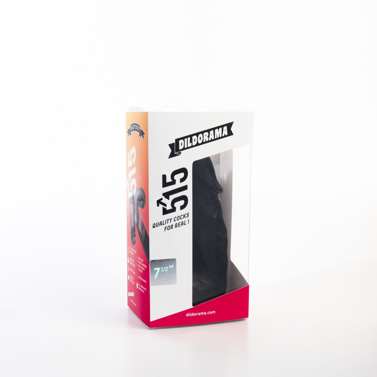Dildo Lustmacher schwarz 20,5 x 5,2 cm