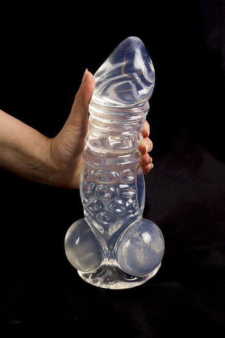 Dildo Monster Eagle Transparent 30 x 7,5 cm