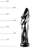 Dildo Monster Wurmling Schwarz 30 x 7,5 cm
