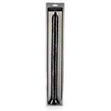 Dildo Ouch Anal Snake gedreht aus PVC Schwarz 50 x Ø 3,6 cm – Ansicht 2