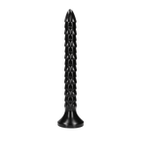 Dildo Ouch Anal Snake geschuppt aus PVC Schwarz 30 x Ø 3,4 cm
