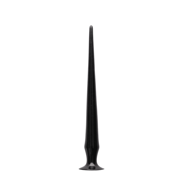Dildo Ouch Ass Spike aus PVC Schwarz 40 x Ø 4,4 cm