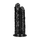 Dildo Ouch Double Titan mit zwei Schäften aus PVC Schwarz 24,5 x 8,9 cm