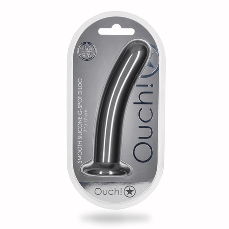 Dildo Ouch G-Punkt aus Silikon glatt in vier Farben 17,1 x Ø 3,4 cm – Ansicht 2