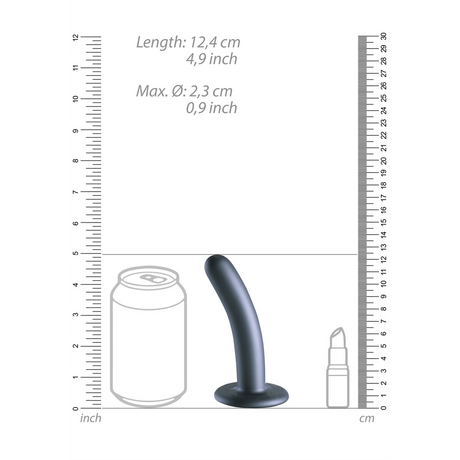 Dildo Ouch G-Punkt aus Silikon glatt in zwei Farben 11,8 x Ø 2,3 cm – Ansicht 7