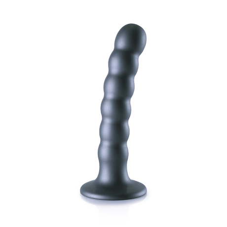 Dildo Ouch G-Punkt aus Silikon mit Perlen in vier Farben 12,8 x Ø 2,5 cm – Ansicht 3