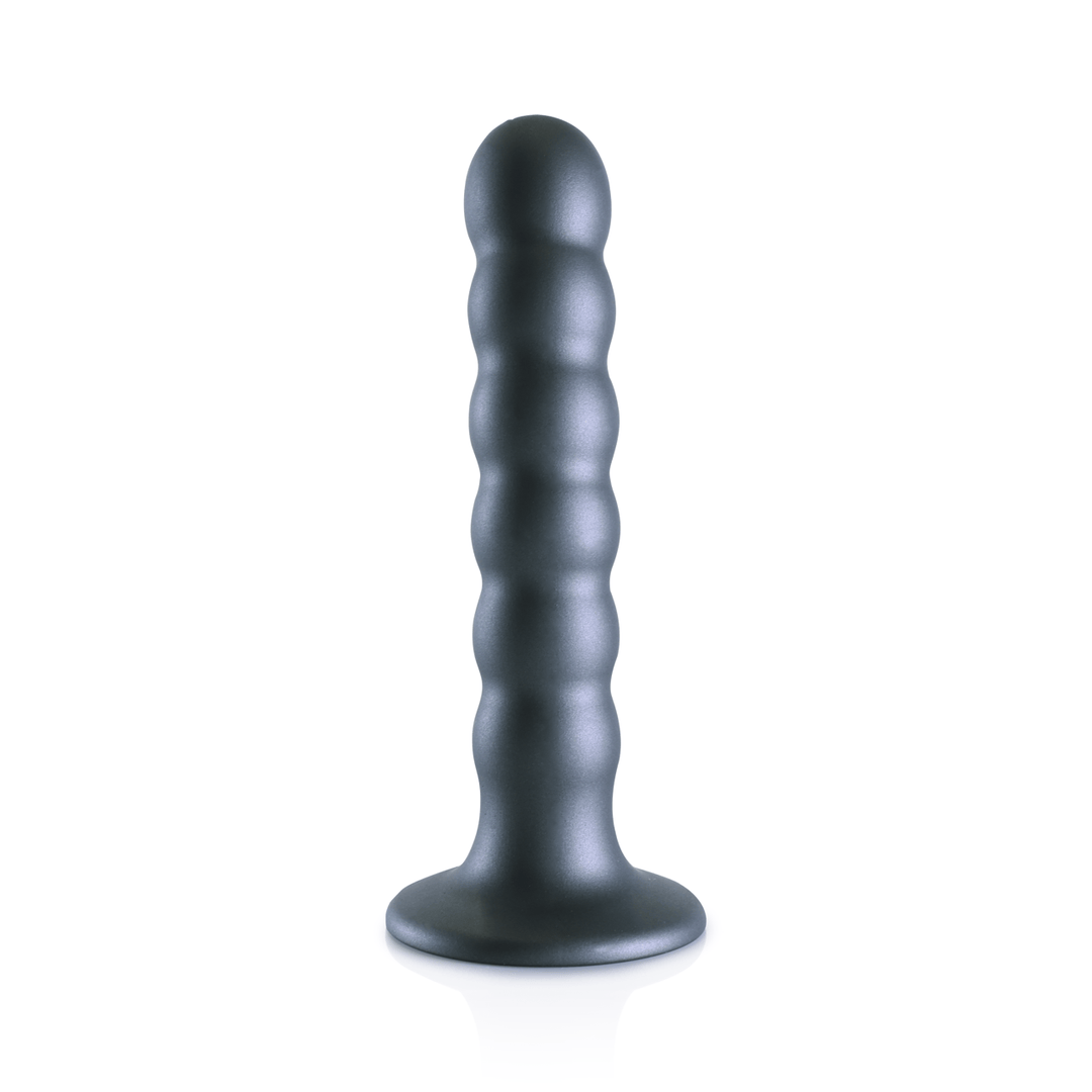 Dildo Ouch G-Punkt aus Silikon mit Perlen in vier Farben 12,8 x Ø 2,5 cm – Ansicht 4