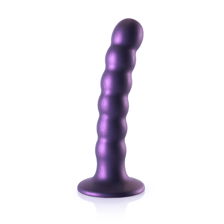 Dildo Ouch G-Punkt aus Silikon mit Perlen in vier Farben 12,8 x Ø 2,5 cm – Ansicht 17