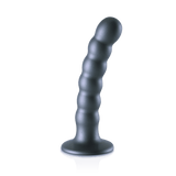 Dildo Ouch G-Punkt aus Silikon mit Perlen in vier Farben 12,8 x Ø 2,5 cm