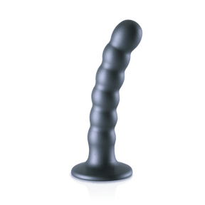 Dildo Ouch G-Punkt aus Silikon mit Perlen in vier Farben 12,8 x Ø 2,5 cm