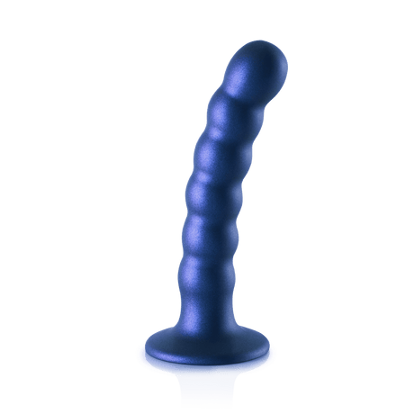 Dildo Ouch G-Punkt aus Silikon mit Perlen in vier Farben 12,8 x Ø 2,5 cm – Ansicht 8