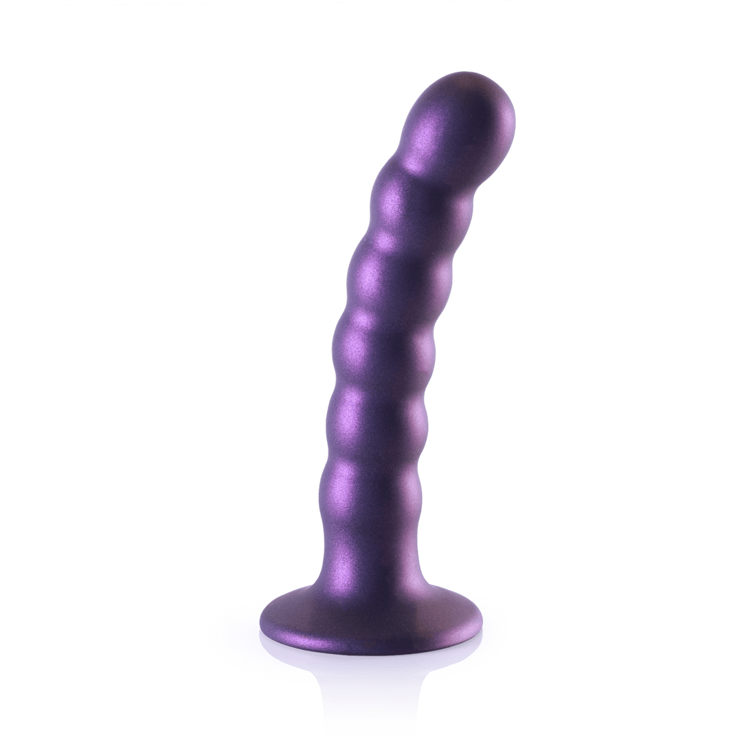 Dildo Ouch G-Punkt aus Silikon mit Perlen in vier Farben 12,8 x Ø 2,5 cm – Ansicht 15