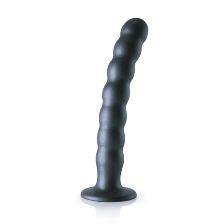 Dildo Ouch G-Punkt aus Silikon mit Perlen in vier Farben 20,4 x Ø 3,1 cm – Ansicht 3
