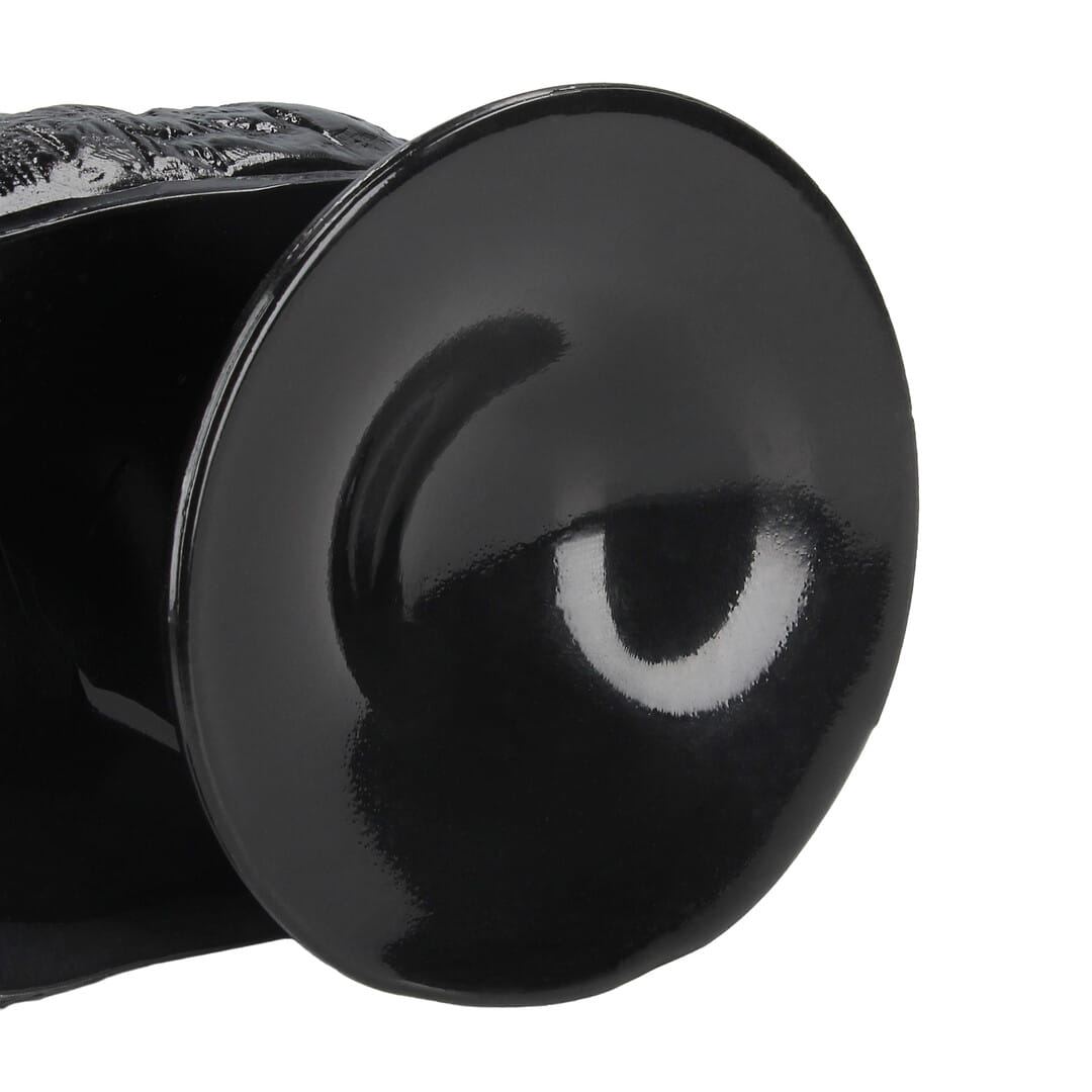 Dildo Ouch Realistic Giant aus PVC Schwarz 32 x Ø 8 cm – Ansicht 6
