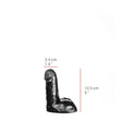 Dildo Peter 12,5 x 3,4 Schwarz