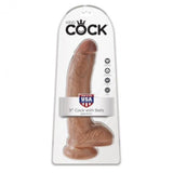 Dildo realistisch mit Hoden 22,8 cm – Ansicht 5