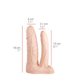 Dildo realistischer Gönner Natur 18 x 4 cm