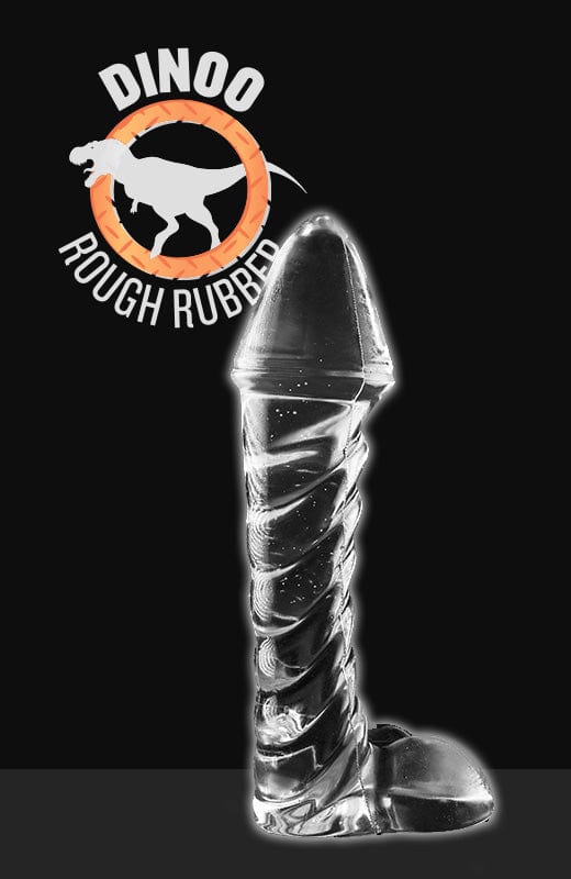 Dildo Rippmaster Transparent 24 x 6,3 cm