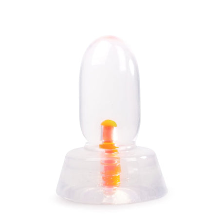 Dildo Rocket Dave Transparent 27,5 x 5,3 cm
