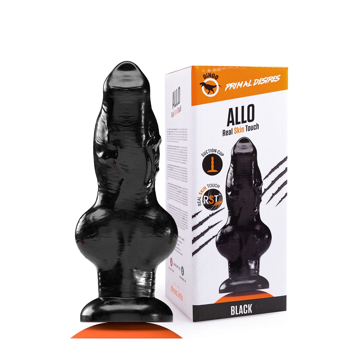 Dildo Rocket Schwarz 30 x 6 cm
