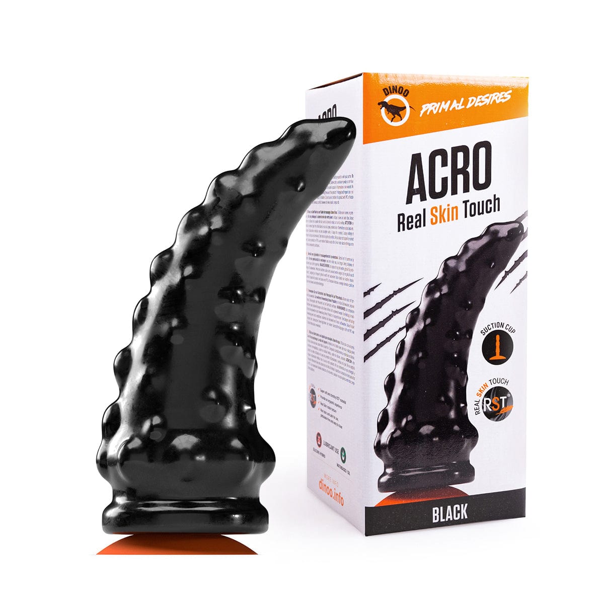 Dildo Rocket Schwarz 33 x 8 cm
