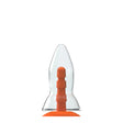 Dildo Rocket Transparent 21 x 8,8 cm