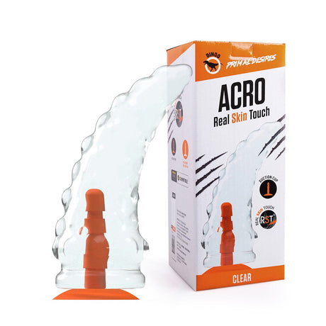 Dildo Rocket Transparent 33 x 8 cm