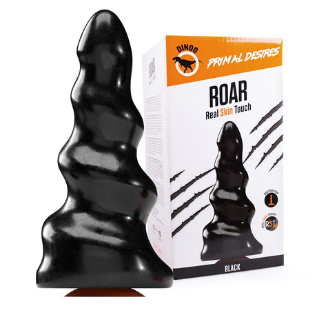 Dildo Runde Sache Schwarz 38,5 x 8 cm