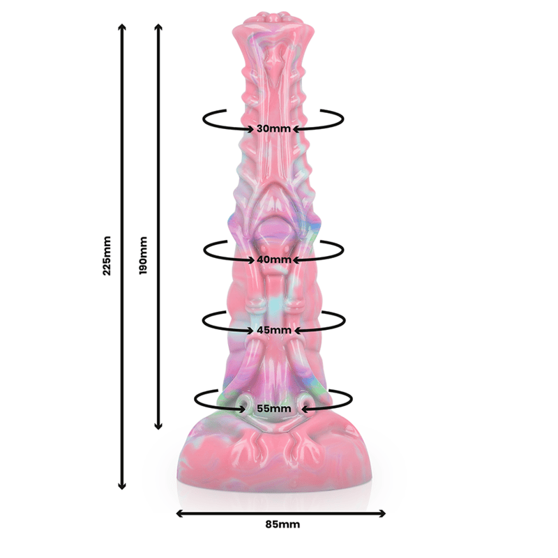 Dildo Sidhe Unsterbliche Kreatur Blau 15 x 8,7 cm