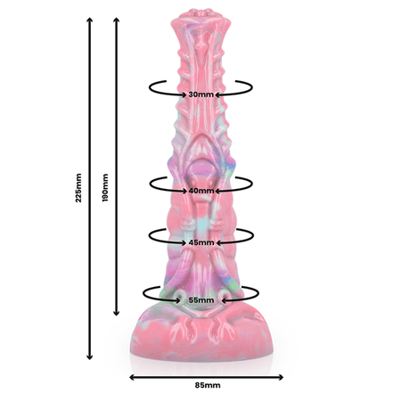 Dildo Sidhe Unsterbliche Kreatur Blau 15 x 8,7 cm