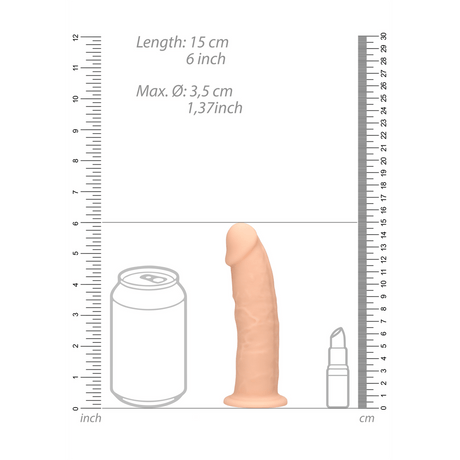 Dildo Silikon ohne Hoden 15 x Ø 3,5 cm – Ansicht 14