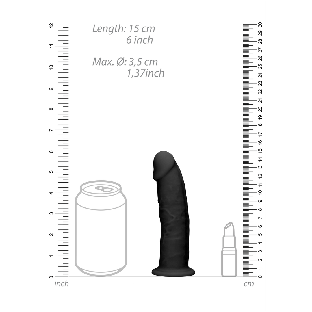 Dildo Silikon ohne Hoden 15 x Ø 3,5 cm – Ansicht 7