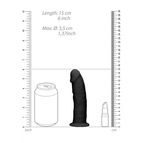 Dildo Silikon ohne Hoden 15 x Ø 3,5 cm – Ansicht 7
