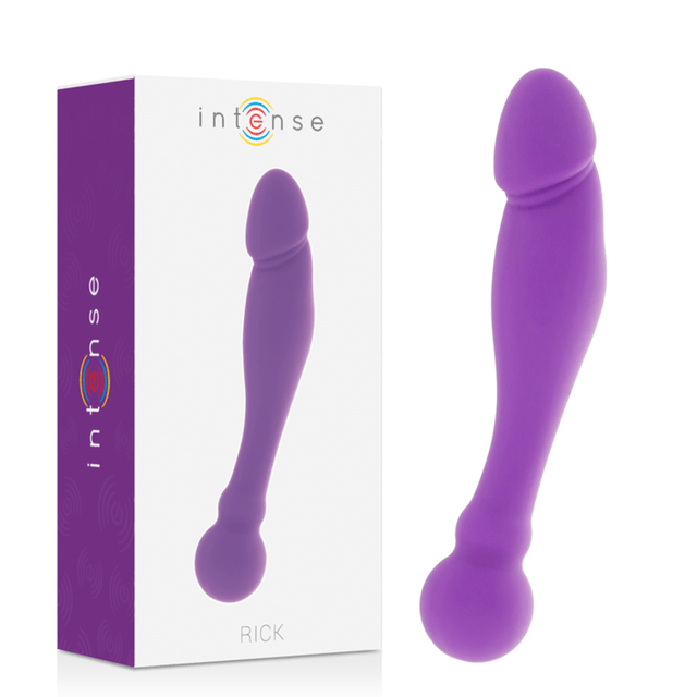 Dildo Silikon Rick Dual Flieder 18 x 3,5 cm