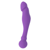 Dildo Silikon Rick Dual Flieder 18 x 3,5 cm – Ansicht 4