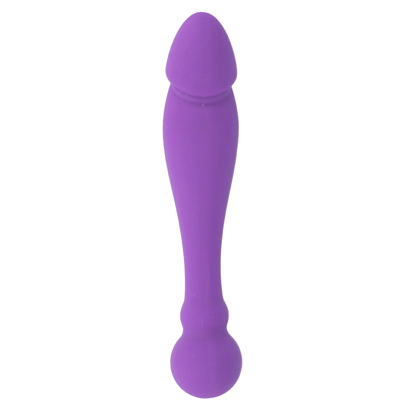 Dildo Silikon Rick Dual Flieder 18 x 3,5 cm – Ansicht 3