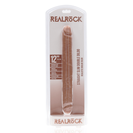 Dildo Slim doppelendig Schwarz 30,5 x Ø 3,8 cm – Ansicht 9