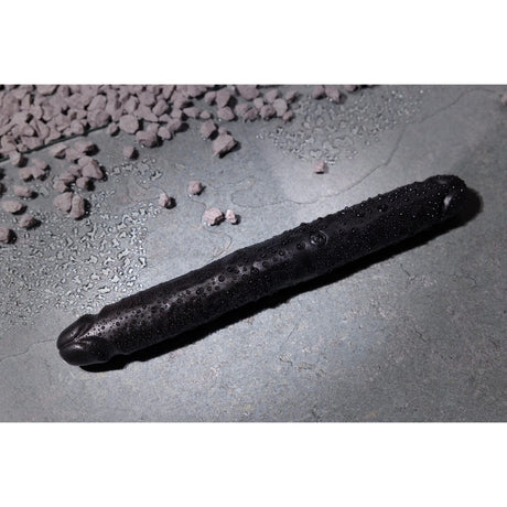 Dildo Slim doppelendig Schwarz 30,5 x Ø 3,8 cm – Ansicht 6