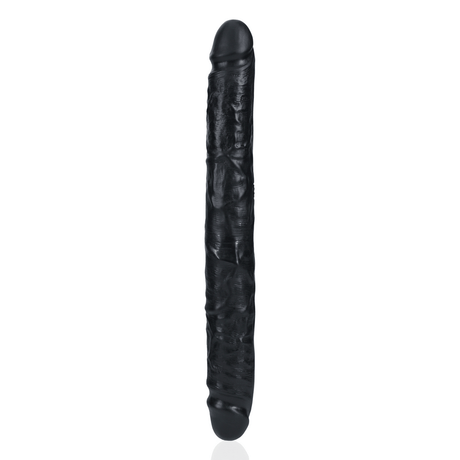 Dildo Slim doppelendig Schwarz 30,5 x Ø 3,8 cm – Ansicht 5