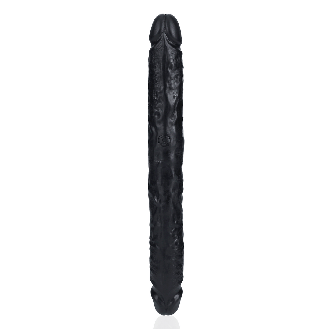 Dildo Slim doppelendig Schwarz 30,5 x Ø 3,8 cm – Ansicht 4
