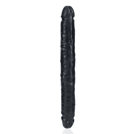 Dildo Slim doppelendig Schwarz 30,5 x Ø 3,8 cm